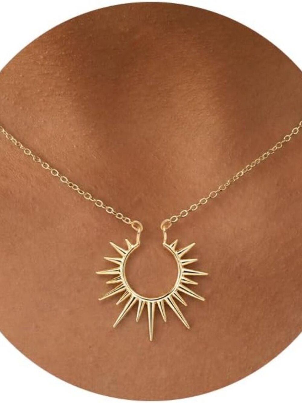 Necklace for Women - 14K Gold Plated Dainty Pendant Necklace
